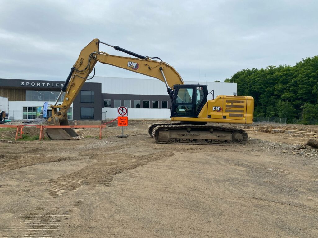 Châteauguay : work begins on indoor aquatic complex